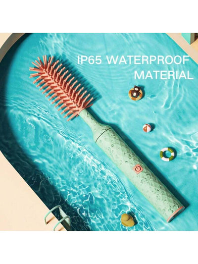 1 set elektrische flessenborstelset, siliconen flessenborstel, inclusief 2 tepelborstels, 1 rietjesreiniger, 1 wandhouder, oplaadbaar via USB, draadloos, verkrijgbaar in 2 kleuren