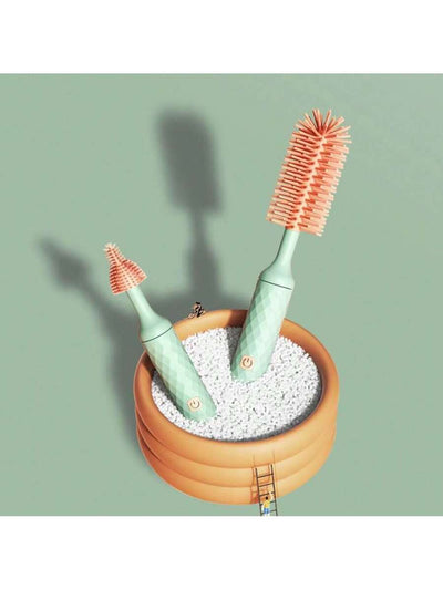 CasaBebé™ | Cepillo Eléctrico para Biberones – Limpieza Total y Sin Esfuerzo