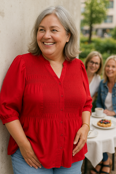 Linnea™ Chique estilo Ibiza blusa