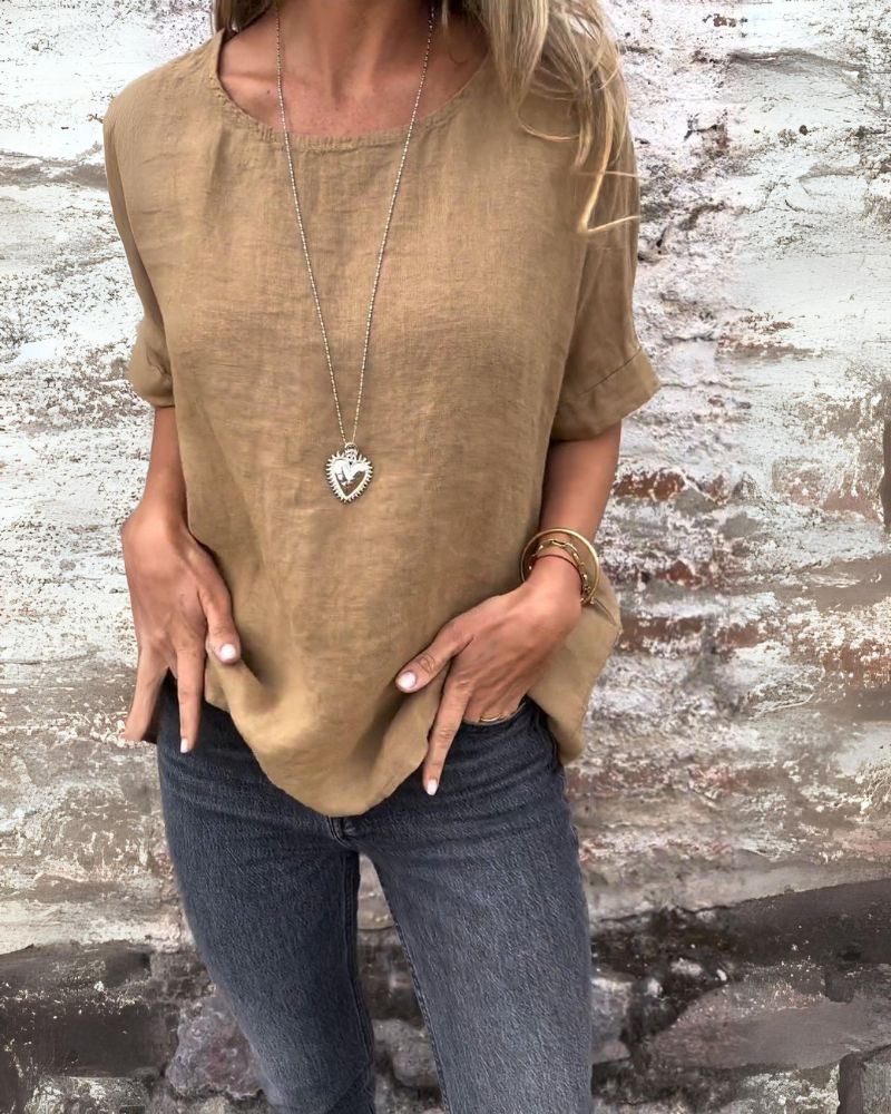 Ilta™ | Camiseta básica que eleva tu estilo a un nuevo nivel